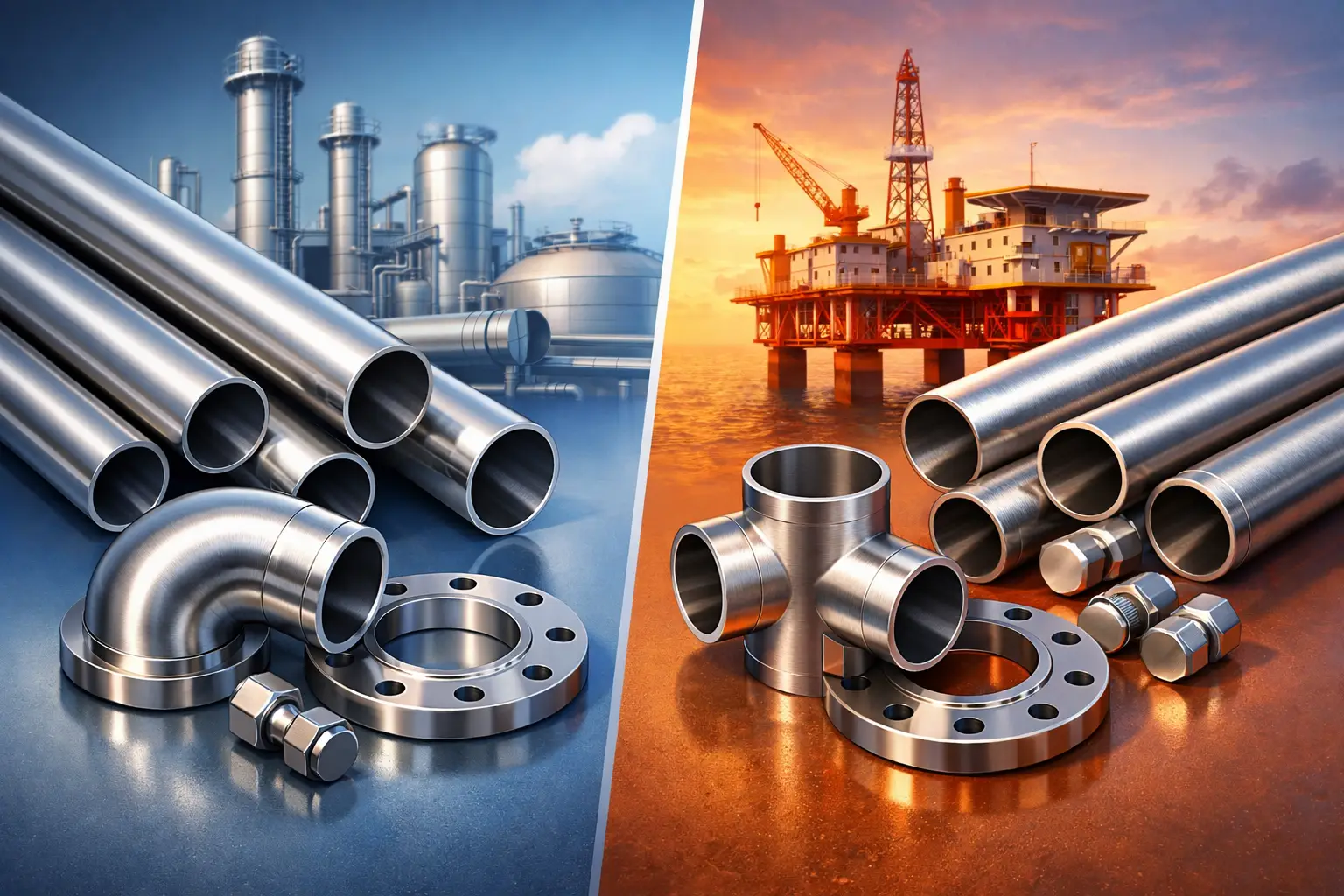 Acero 316 vs dúplex para aplicaciones industriales