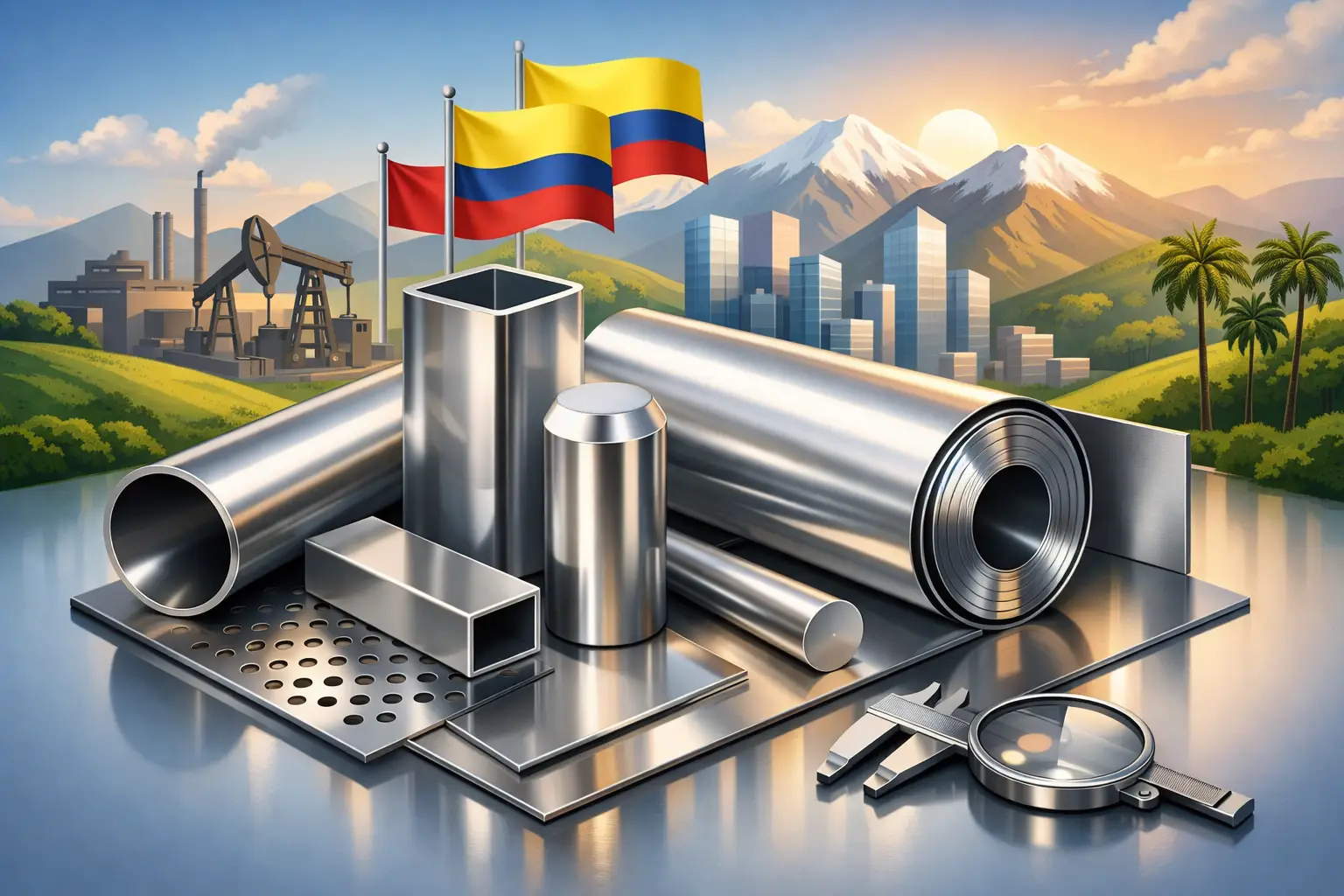 Acero inoxidable Colombia: compra con criterio