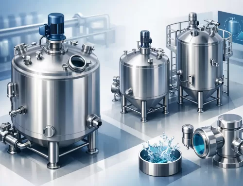 Guía para tanques de proceso en acero inoxidable