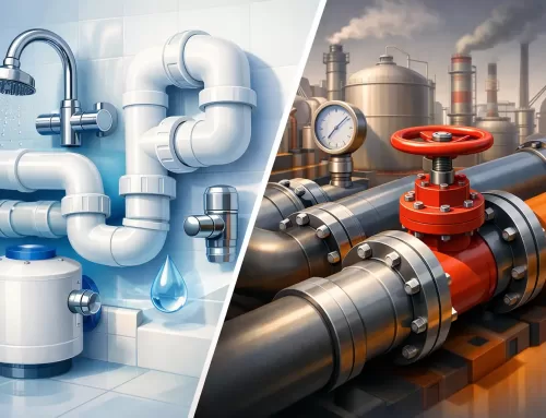 Tubería sanitaria vs industrial: cuál elegir